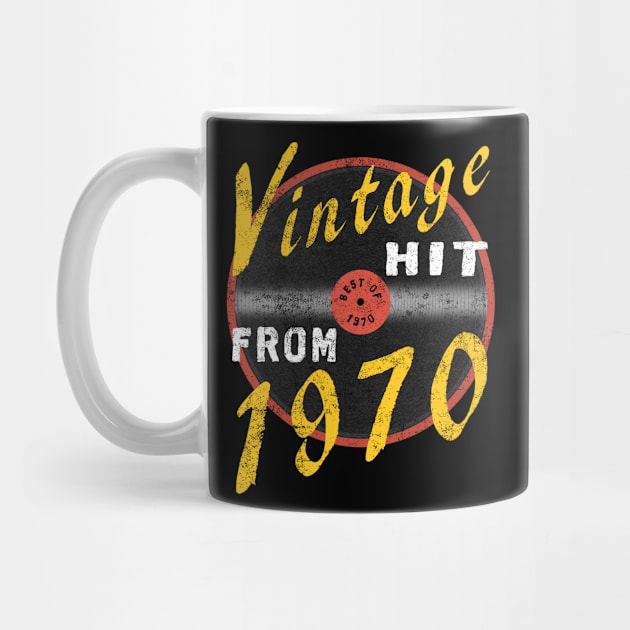 Vintage Hit From 1970 Cool 50th Birthday Gift by FrontalLobe